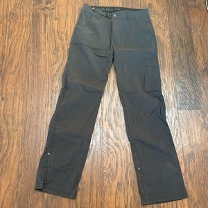 Prana dark greyish blue men’s athletic pants